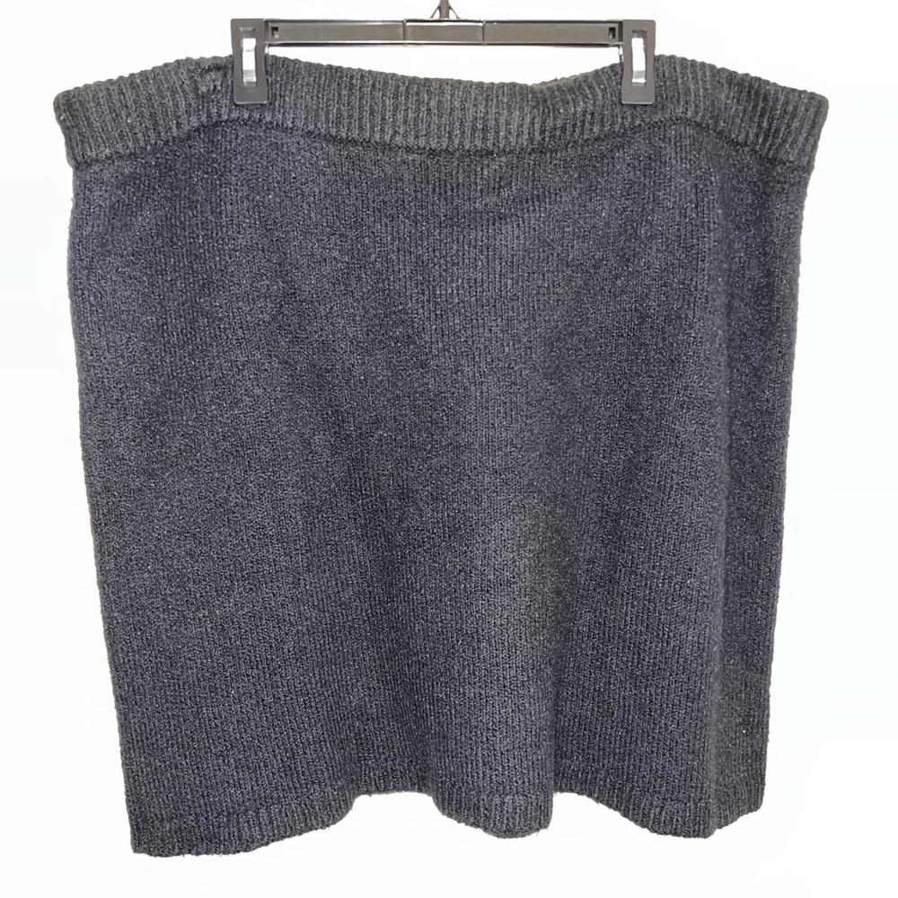 Old Navy Black A-Line Sweater Skirt